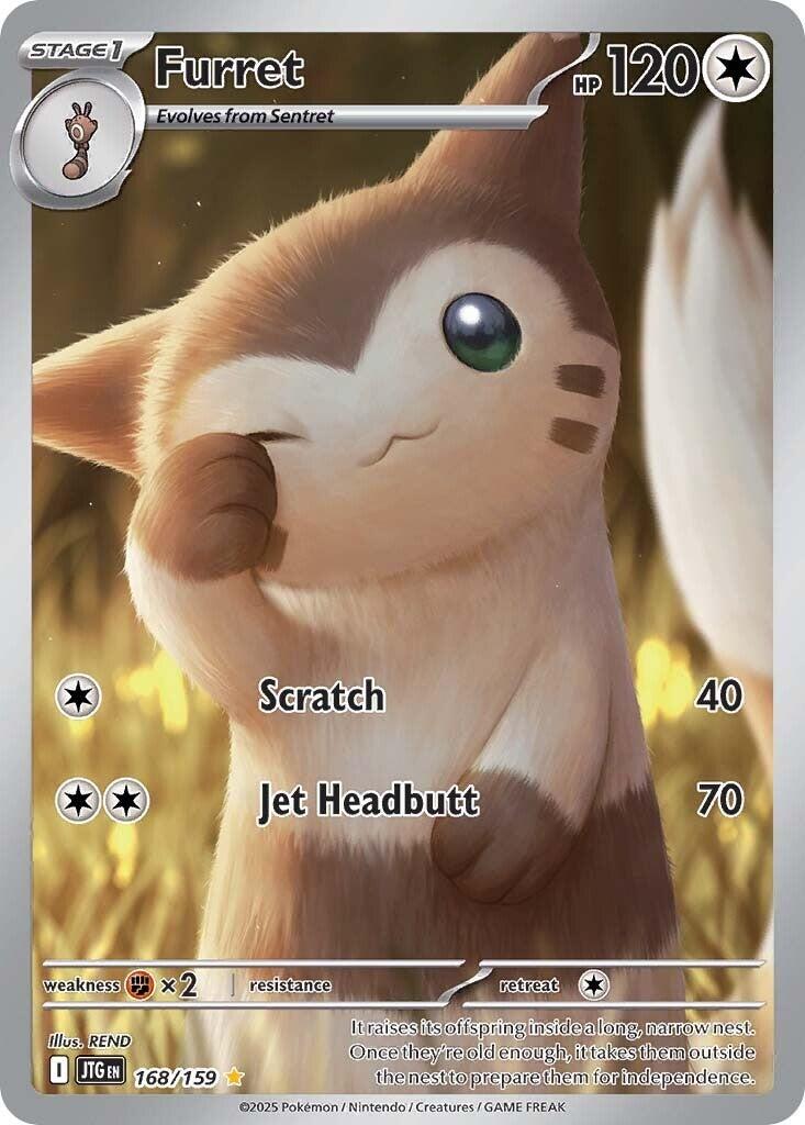 Furret (168/159) [Scarlet & Violet: Journey Together] | Galactic Gamez