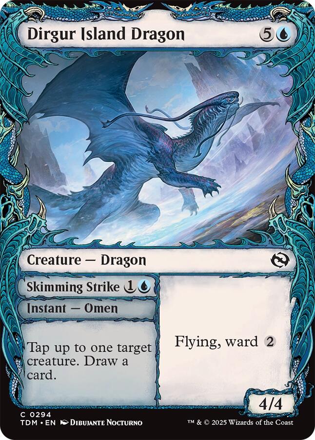 Dirgur Island Dragon (Showcase) [Tarkir: Dragonstorm] | Galactic Gamez