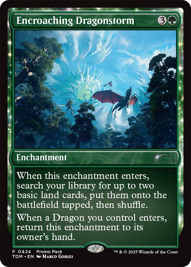 Encroaching Dragonstorm [Tarkir: Dragonstorm Promos] | Galactic Gamez