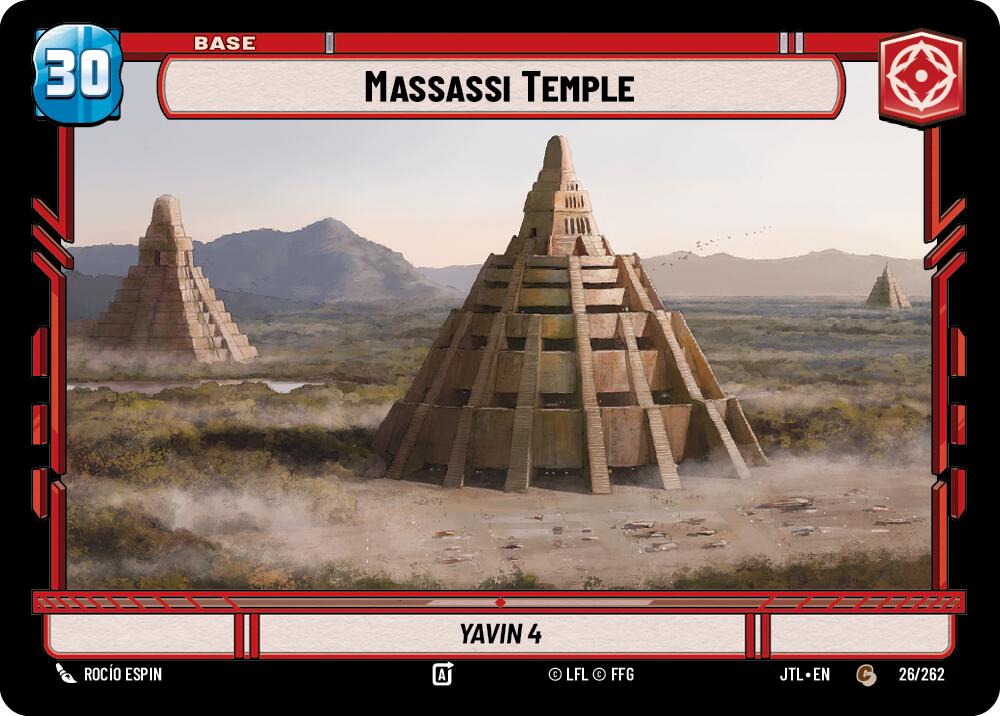 Massassi Temple // X-Wing (026/262 // T02/T04) (026/262 // T02/T04) [Jump to Lightspeed] | Galactic Gamez
