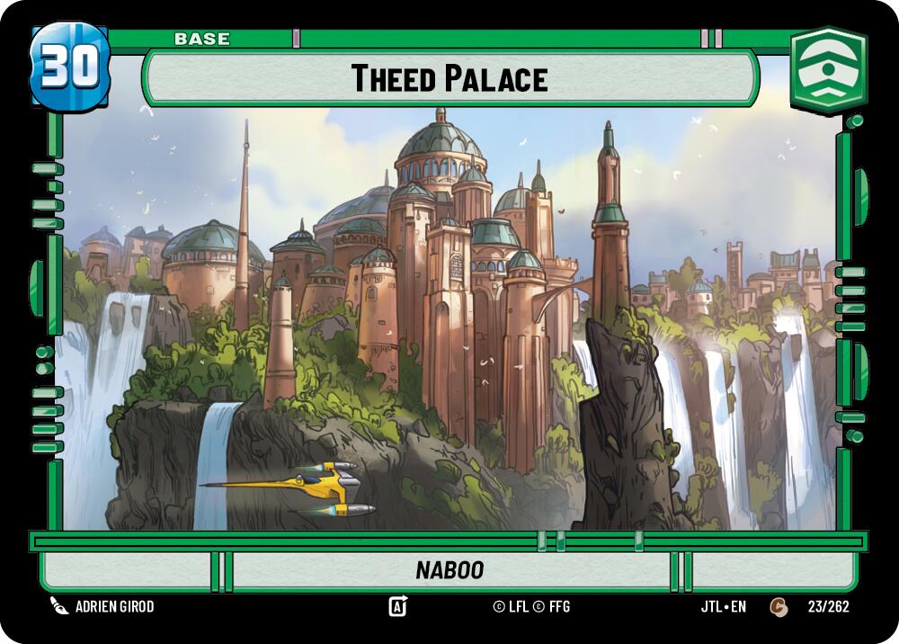 Theed Palace // Experience (023/262 // T03/T04) (023/262 // T03/T04) [Jump to Lightspeed] | Galactic Gamez