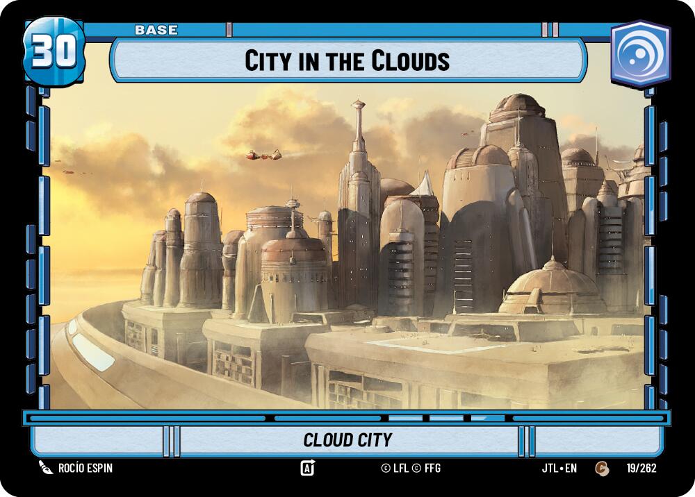 City in the Clouds // Shield (019/262 // T04/T04) (019/262 // T04/T04) [Jump to Lightspeed] | Galactic Gamez