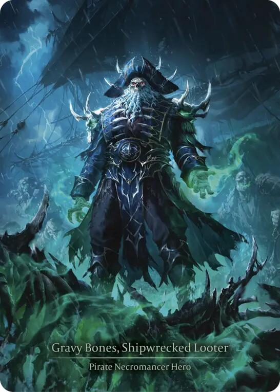 Gravy Bones, Shipwrecked Looter (Marvel) [SEA043] (High Seas)  Cold Foil | Galactic Gamez