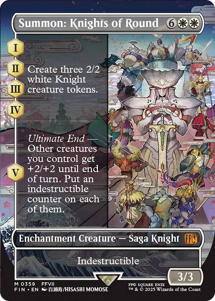 Summon: Knights of Round (Borderless) [FINAL FANTASY] | Galactic Gamez