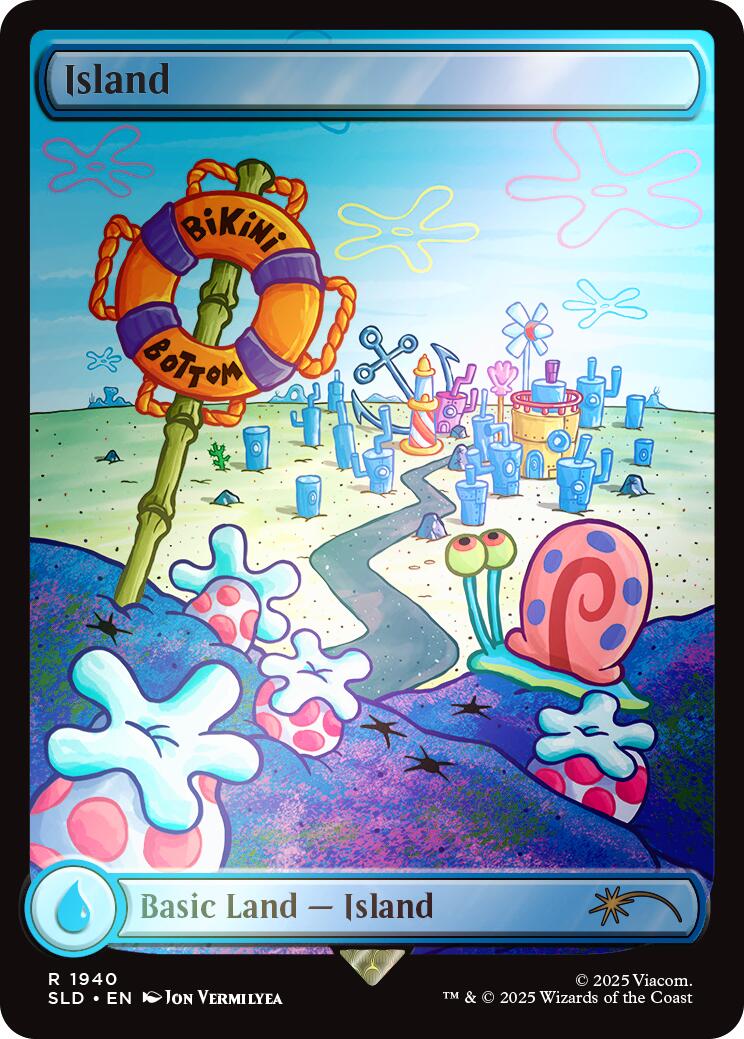 Island (1940) (Rainbow Foil) [Secret Lair Drop Series] | Galactic Gamez