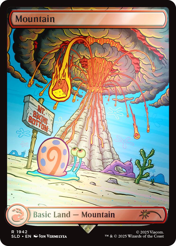 Mountain (1942) (Rainbow Foil) [Secret Lair Drop Series] | Galactic Gamez