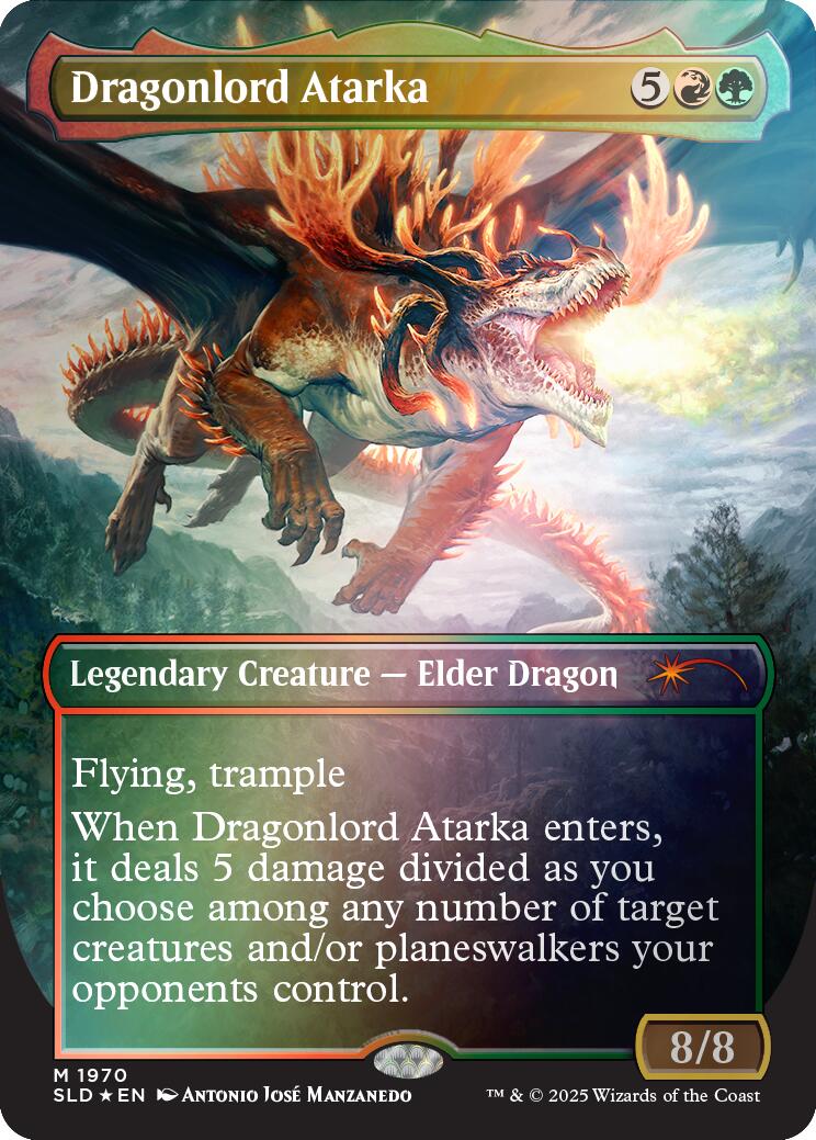 Dragonlord Atarka (Rainbow Foil) [Secret Lair Drop Series] | Galactic Gamez