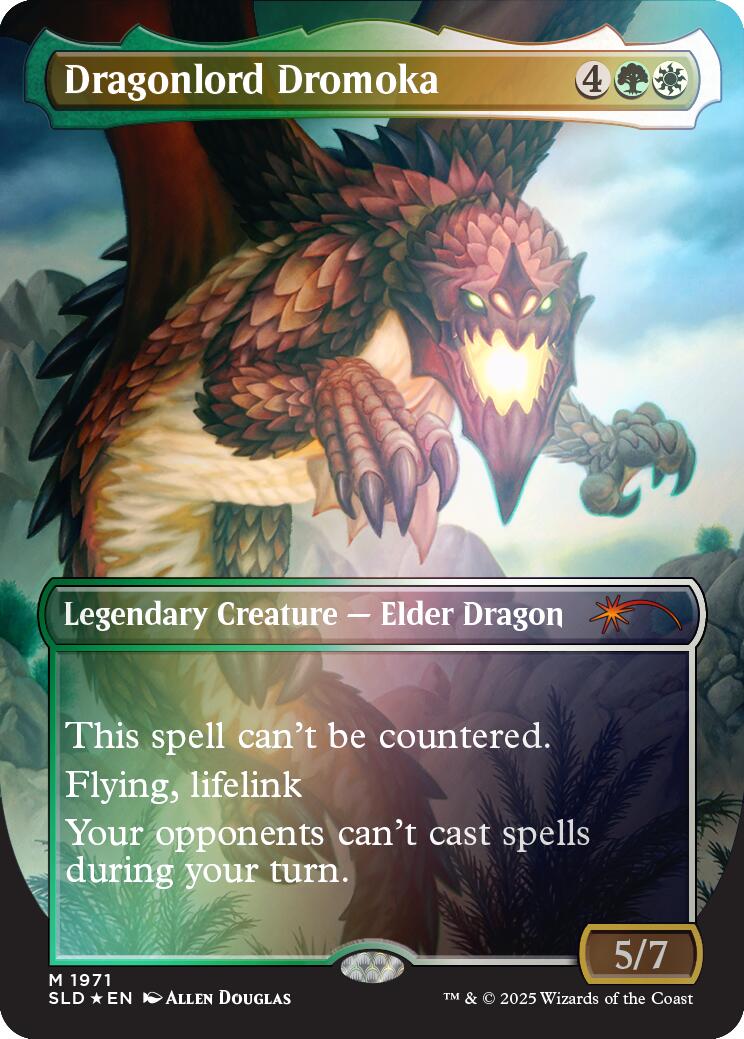 Dragonlord Dromoka (Rainbow Foil) [Secret Lair Drop Series] | Galactic Gamez