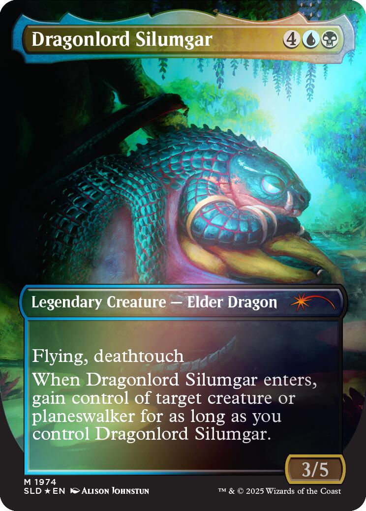 Dragonlord Silumgar (Rainbow Foil) [Secret Lair Drop Series] | Galactic Gamez