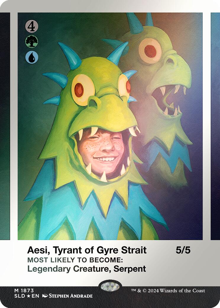 Aesi, Tyrant of Gyre Strait (Rainbow Foil) [Secret Lair Drop Series] | Galactic Gamez