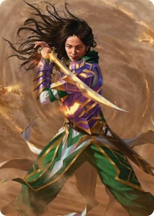 Descendant of Storms Art Card (2/54) [Tarkir: Dragonstorm Art Series] | Galactic Gamez