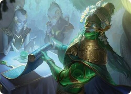 Sibsig Appraiser Art Card (8/54) [Tarkir: Dragonstorm Art Series] | Galactic Gamez