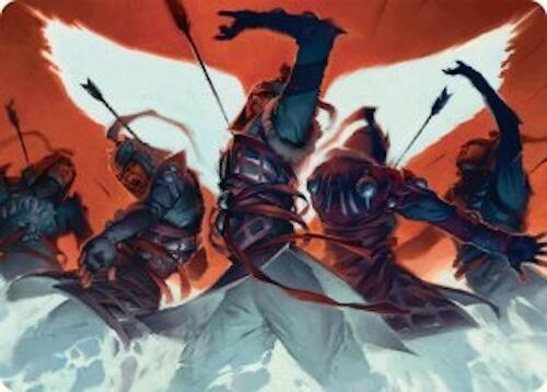 Desperate Measures Art Card (11/54) [Tarkir: Dragonstorm Art Series] | Galactic Gamez