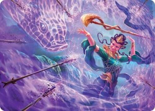 Snakeskin Veil Art Card (19/54) [Tarkir: Dragonstorm Art Series] | Galactic Gamez