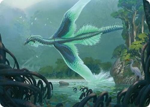 Teval, Arbiter of Virtue Art Card (26/54) [Tarkir: Dragonstorm Art Series] | Galactic Gamez