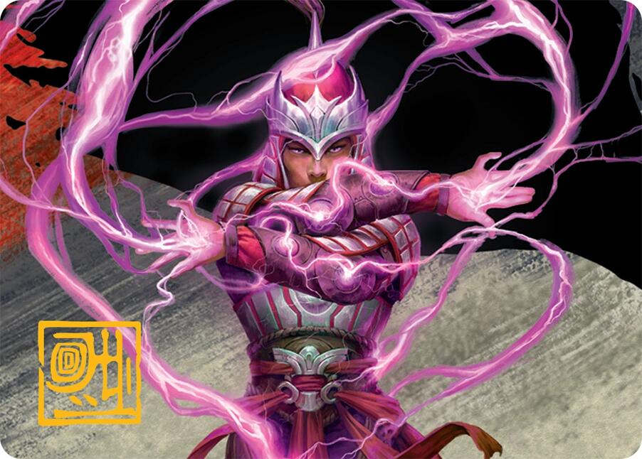 All-Out Assault Art Card (43/54) (Gold-Stamped Signature) [Tarkir: Dragonstorm Art Series] | Galactic Gamez