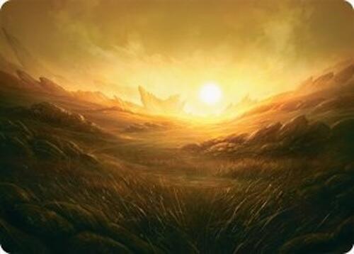 Plains Art Card (31/54) [Tarkir: Dragonstorm Art Series] | Galactic Gamez