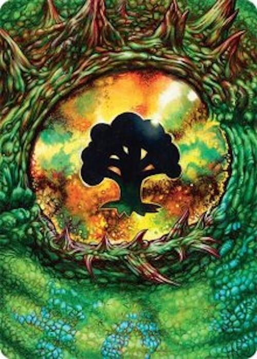 Forest Art Card (32/54) [Tarkir: Dragonstorm Art Series] | Galactic Gamez