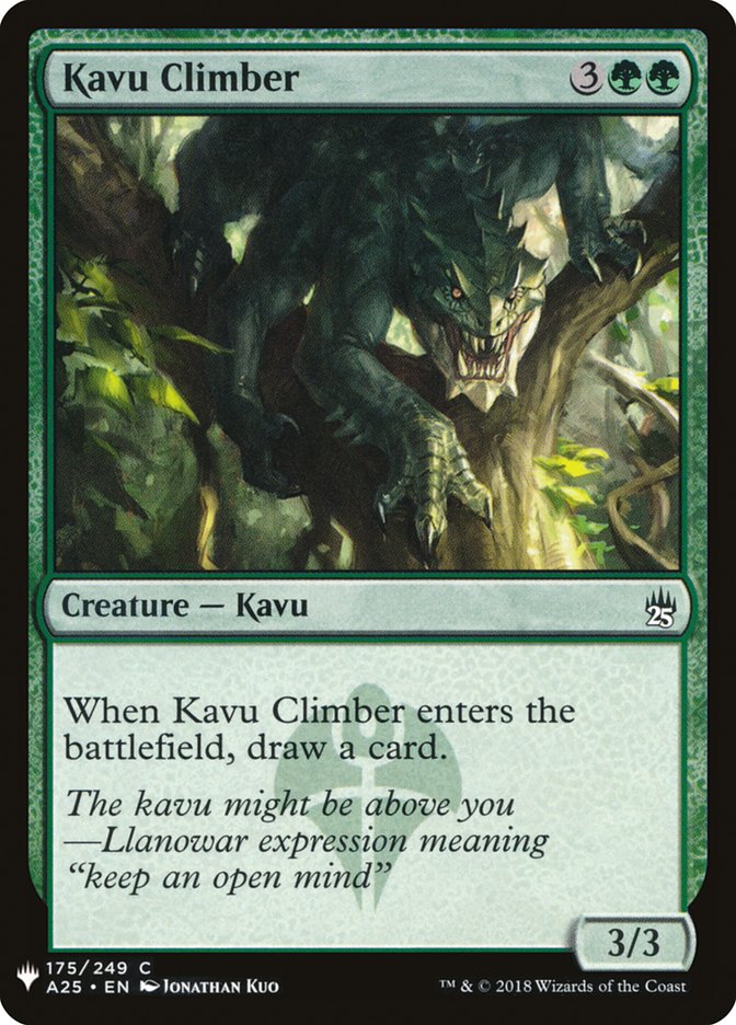 Kavu Climber [Mystery Booster] | Galactic Gamez