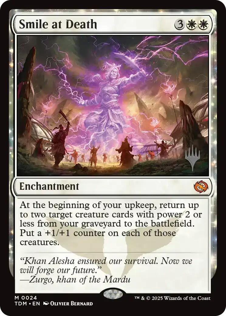 Smile at Death [Tarkir: Dragonstorm Promos] | Galactic Gamez