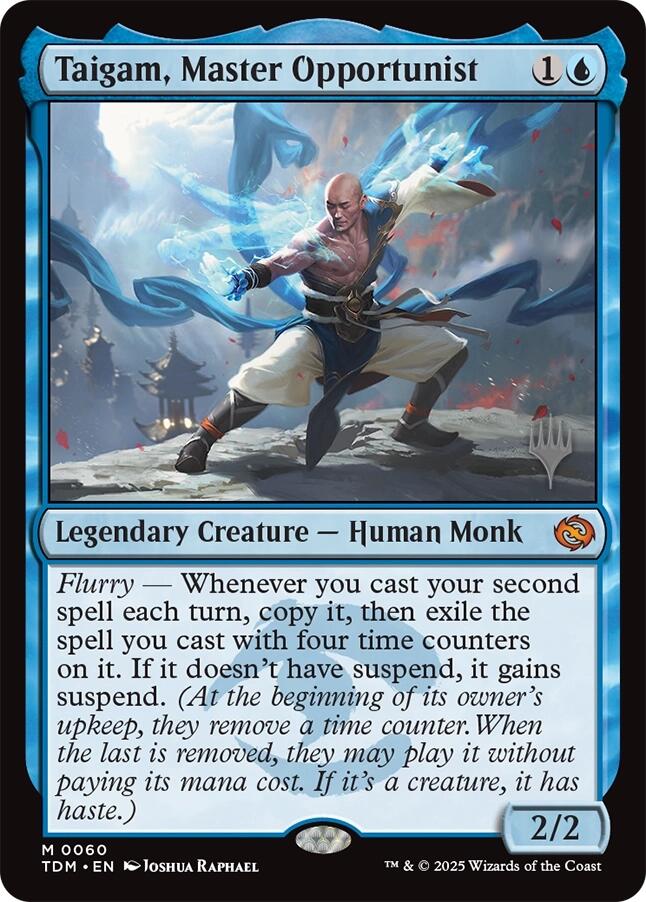 Taigam, Master Opportunist [Tarkir: Dragonstorm Promos] | Galactic Gamez