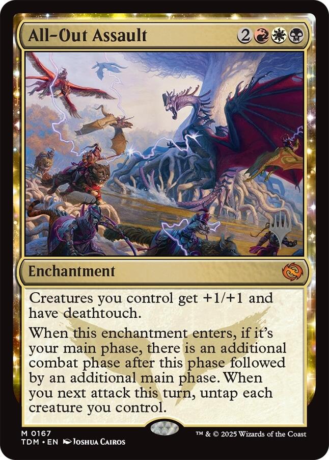 All-Out Assault [Tarkir: Dragonstorm Promos] | Galactic Gamez
