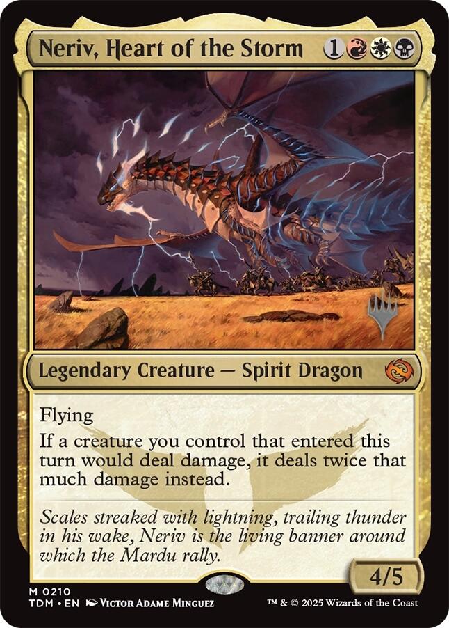 Neriv, Heart of the Storm [Tarkir: Dragonstorm Promos] | Galactic Gamez