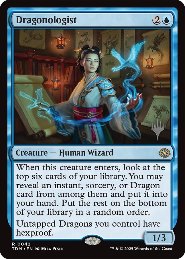 Dragonologist [Tarkir: Dragonstorm Promos] | Galactic Gamez