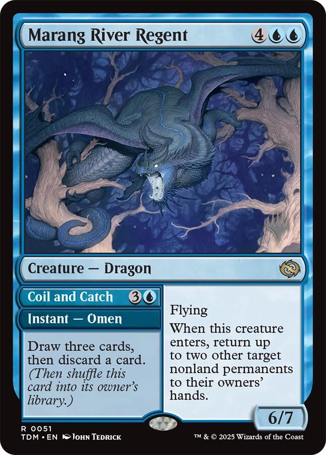 Marang River Regent [Tarkir: Dragonstorm Promos] | Galactic Gamez