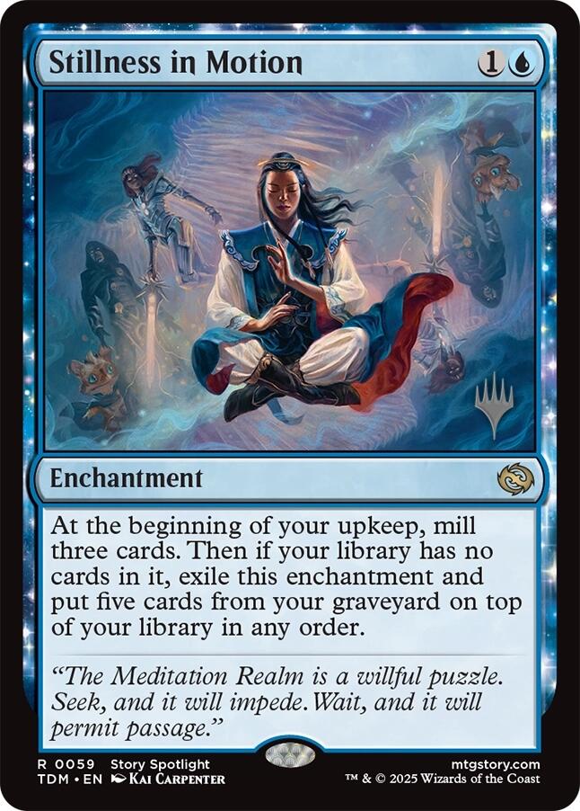 Stillness in Motion [Tarkir: Dragonstorm Promos] | Galactic Gamez