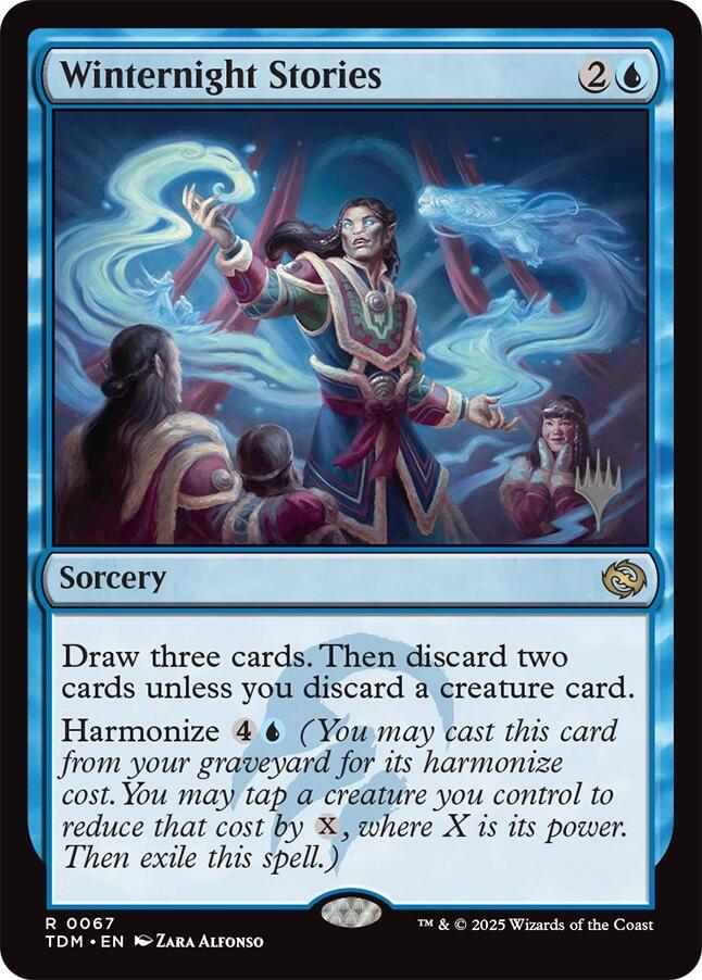 Winternight Stories [Tarkir: Dragonstorm Promos] | Galactic Gamez