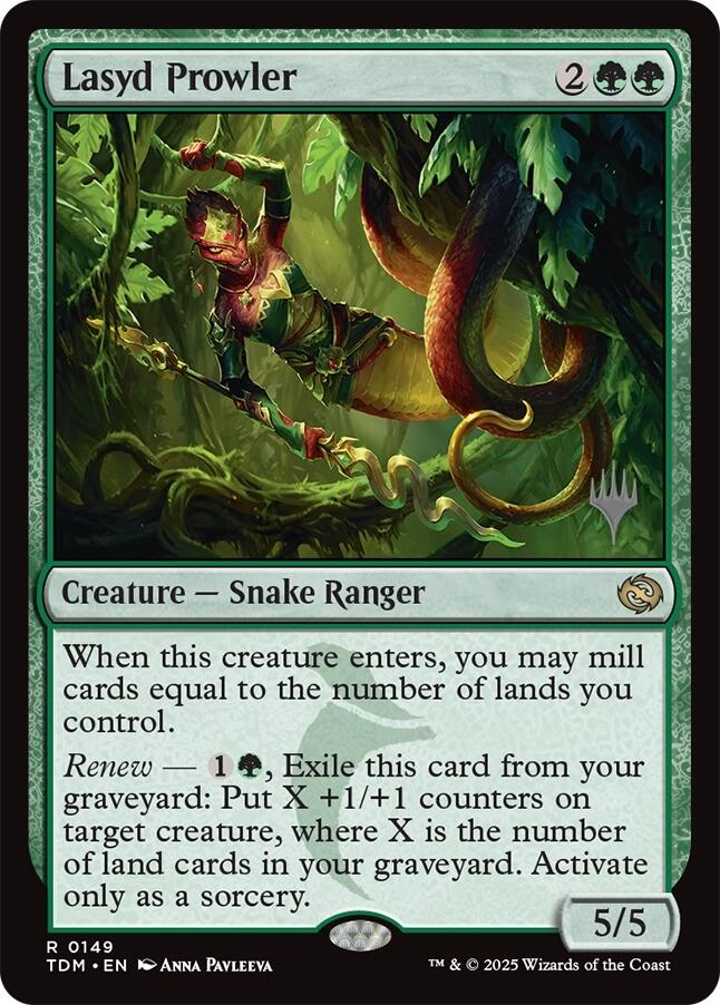 Lasyd Prowler [Tarkir: Dragonstorm Promos] | Galactic Gamez