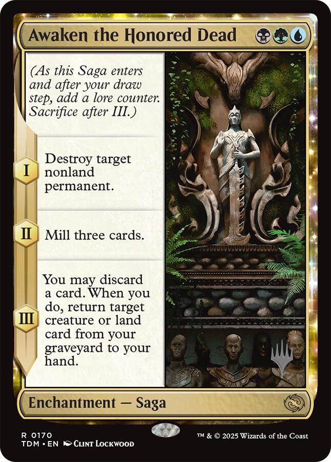 Awaken the Honored Dead [Tarkir: Dragonstorm Promos] | Galactic Gamez