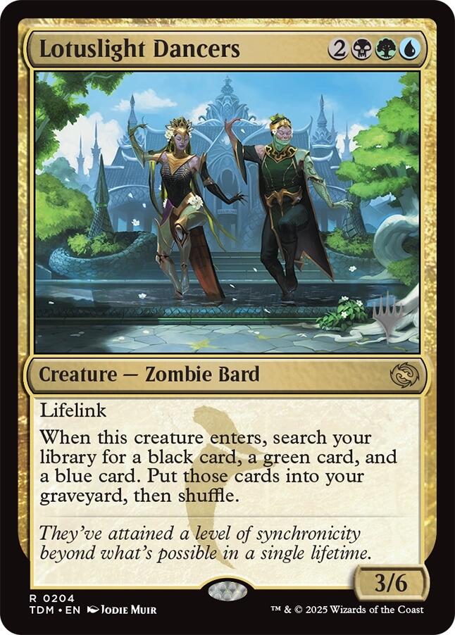 Lotuslight Dancers [Tarkir: Dragonstorm Promos] | Galactic Gamez