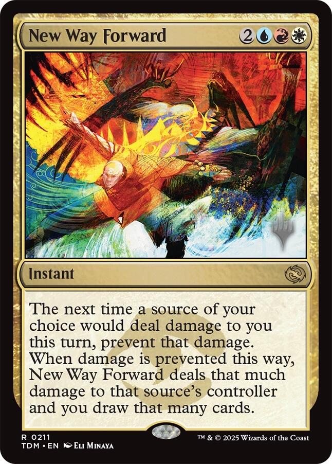 New Way Forward [Tarkir: Dragonstorm Promos] | Galactic Gamez
