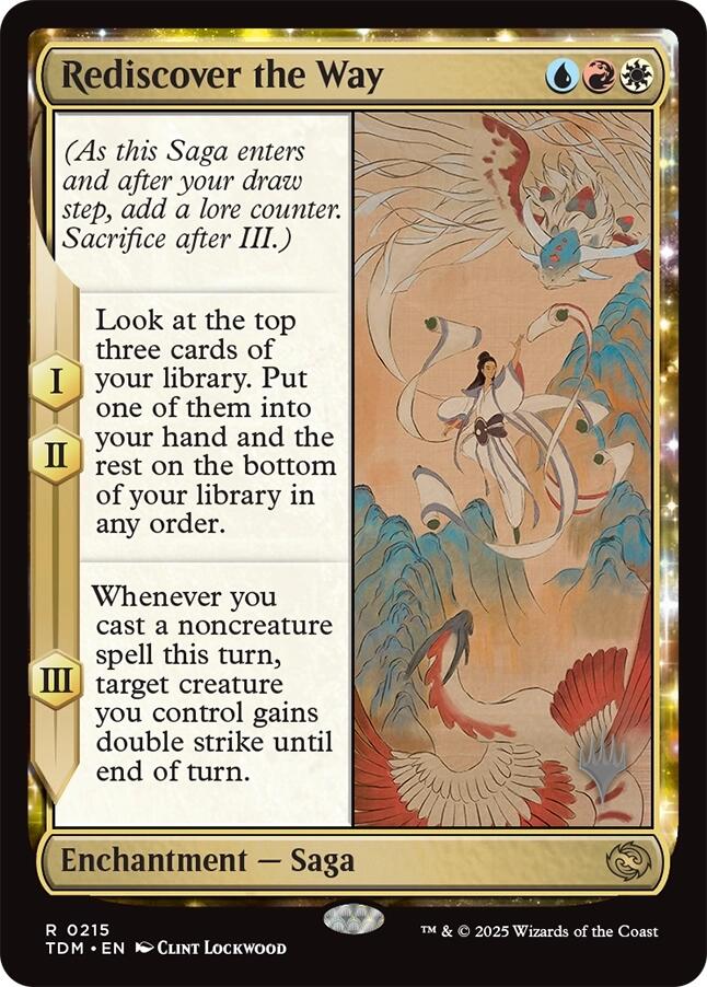 Rediscover the Way [Tarkir: Dragonstorm Promos] | Galactic Gamez
