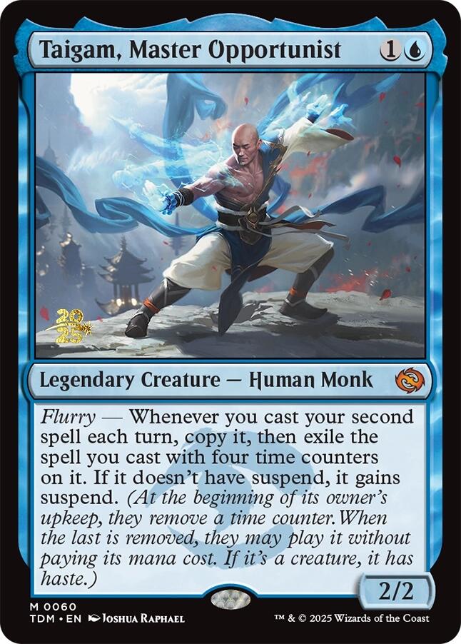 Taigam, Master Opportunist [Tarkir: Dragonstorm Prerelease Promos] | Galactic Gamez