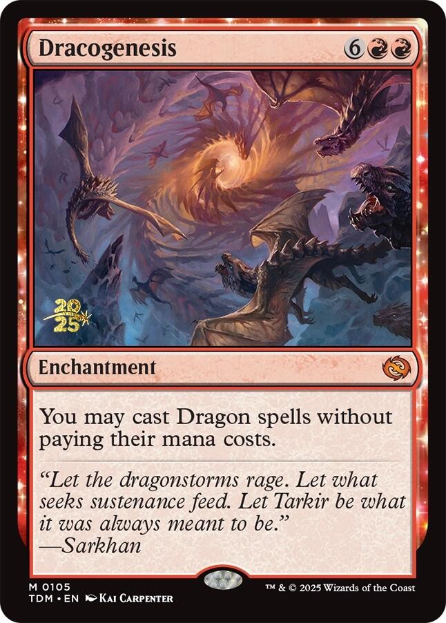 Dracogenesis [Tarkir: Dragonstorm Prerelease Promos] | Galactic Gamez