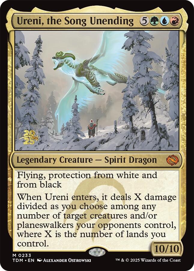 Ureni, the Song Unending [Tarkir: Dragonstorm Prerelease Promos] | Galactic Gamez