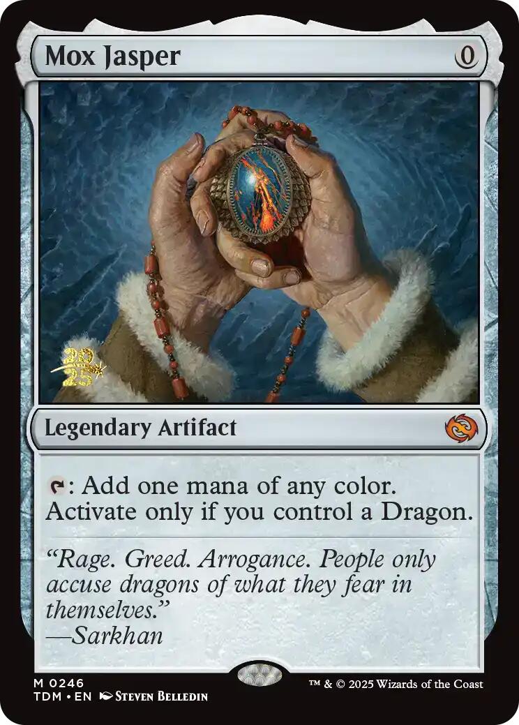 Mox Jasper [Tarkir: Dragonstorm Prerelease Promos] | Galactic Gamez