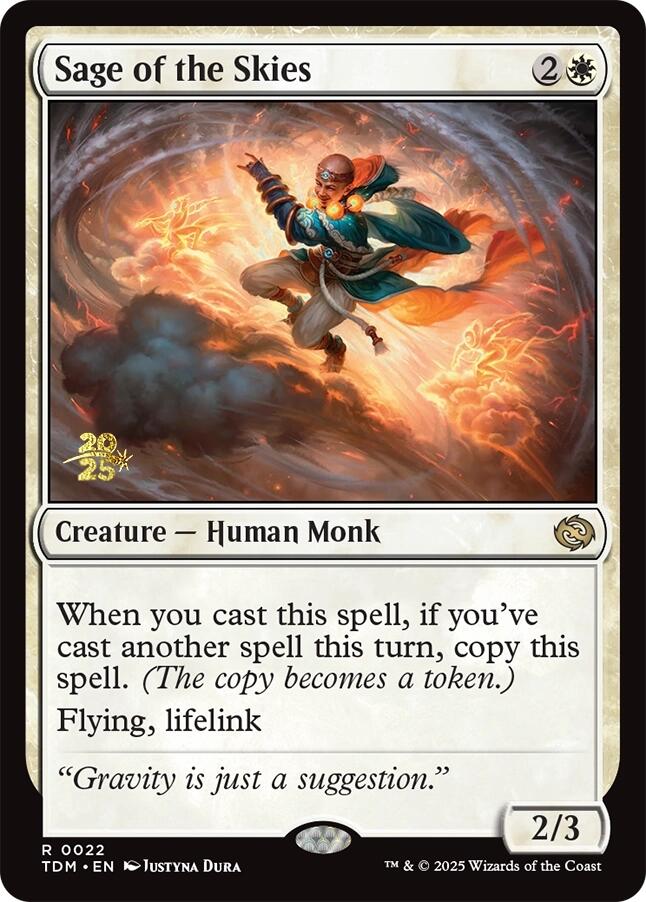 Sage of the Skies [Tarkir: Dragonstorm Prerelease Promos] | Galactic Gamez