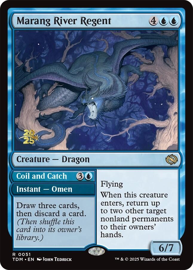 Marang River Regent [Tarkir: Dragonstorm Prerelease Promos] | Galactic Gamez