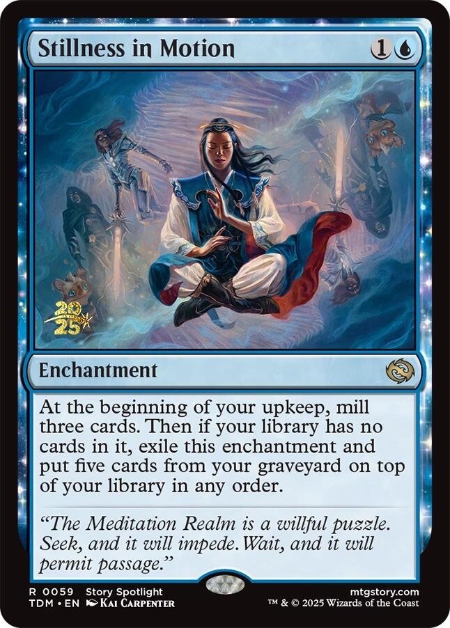Stillness in Motion [Tarkir: Dragonstorm Prerelease Promos] | Galactic Gamez