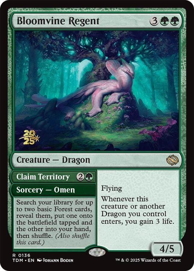 Bloomvine Regent [Tarkir: Dragonstorm Prerelease Promos] | Galactic Gamez