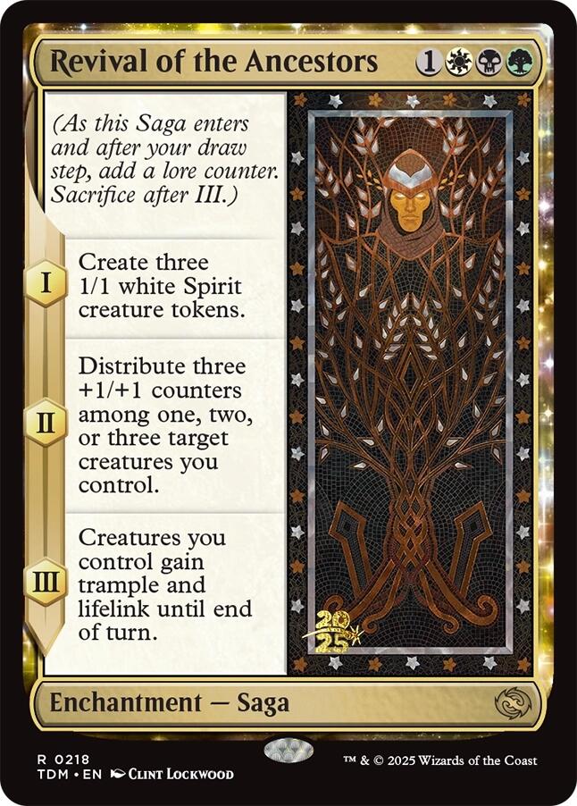 Revival of the Ancestors [Tarkir: Dragonstorm Prerelease Promos] | Galactic Gamez