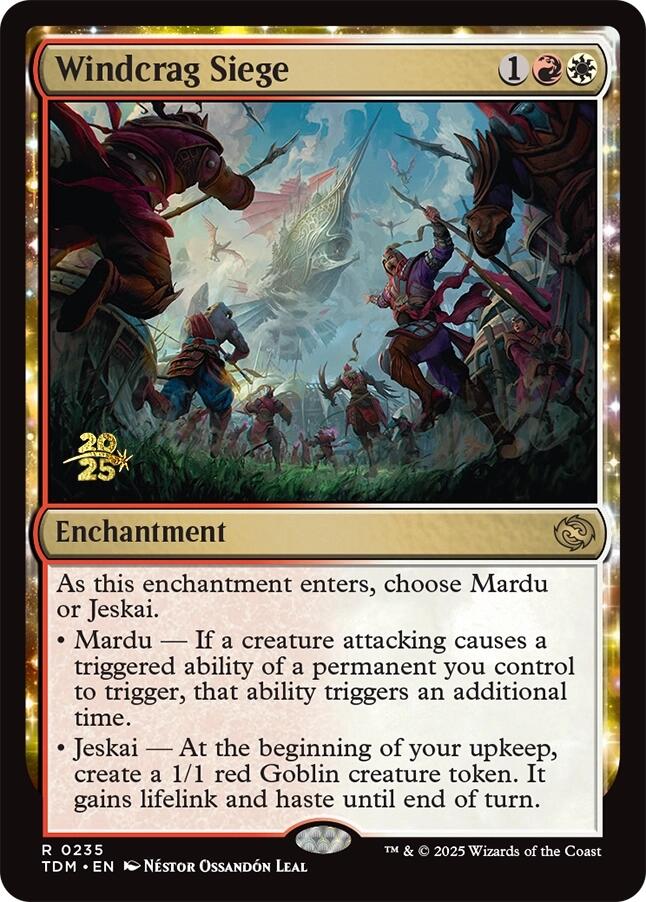 Windcrag Siege [Tarkir: Dragonstorm Prerelease Promos] | Galactic Gamez