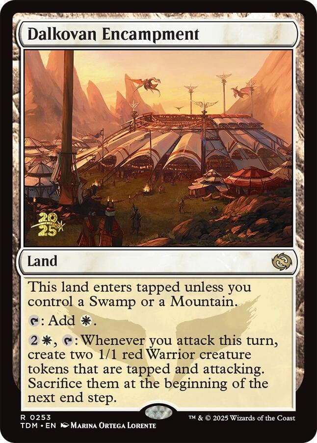 Dalkovan Encampment [Tarkir: Dragonstorm Prerelease Promos] | Galactic Gamez