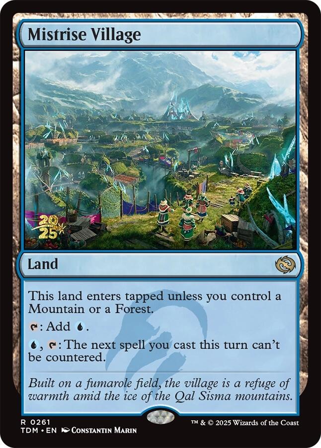 Mistrise Village [Tarkir: Dragonstorm Prerelease Promos] | Galactic Gamez