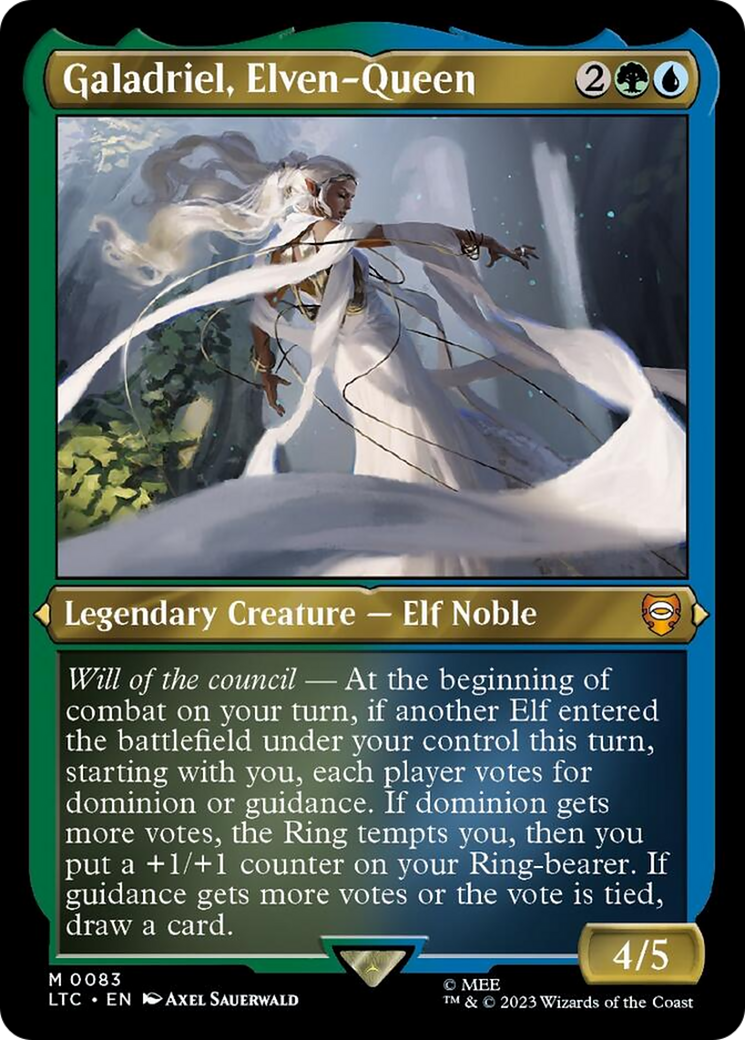 Galadriel, Elven-Queen (Display Commander) [The Lord of the Rings: Tales of Middle-Earth Commander] | Galactic Gamez