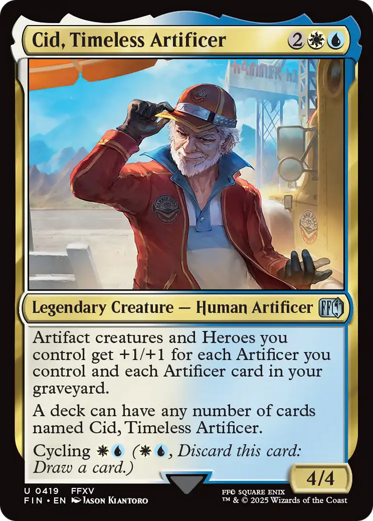 Cid, Timeless Artificer (0419) [FINAL FANTASY] | Galactic Gamez